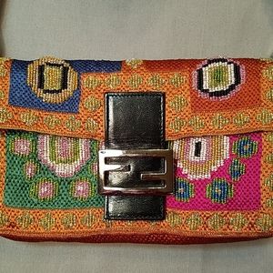 FENDI Vintage Limited Edition Beaded Baguette